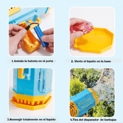 BAZUCA BURBUJAS DE 69 AGUJEROS
