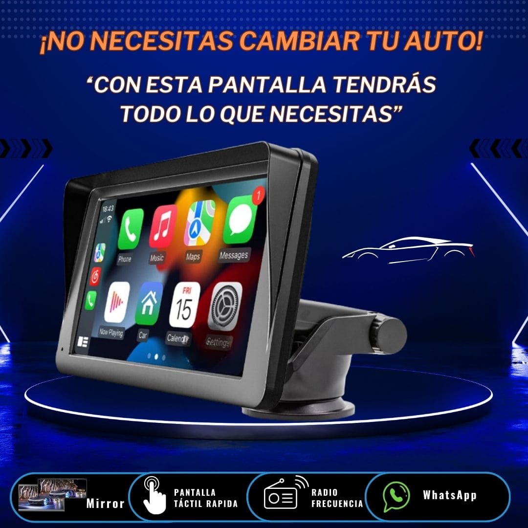 REPRODUCTOR ANDROID AUTO APPLE CARPLAY