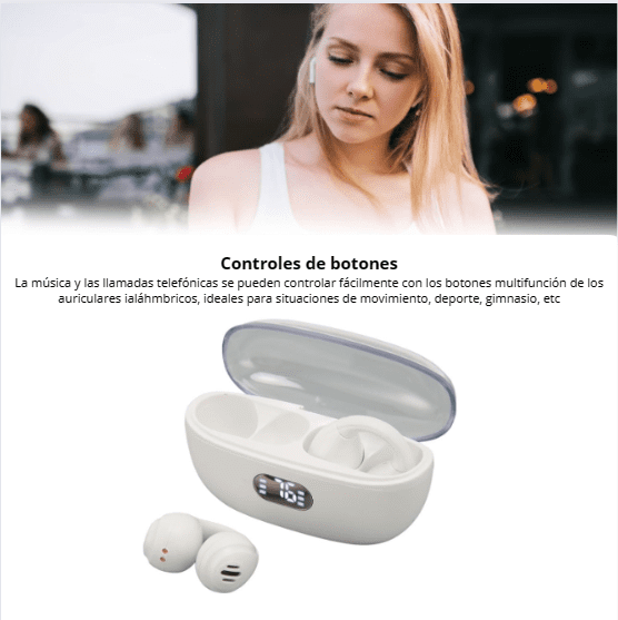 Auriculares de conducción osea