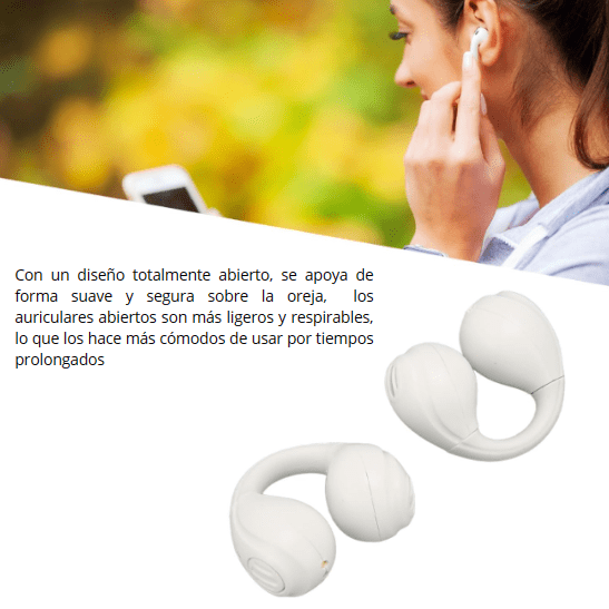 Auriculares de conducción osea