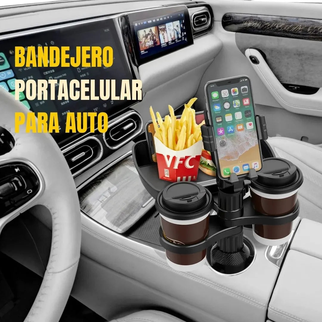 Bandejero Portacelular para auto