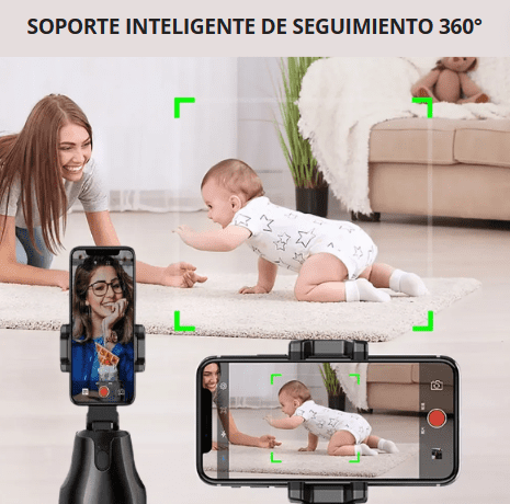 Soporte Inteligente para Celular con giro 360°